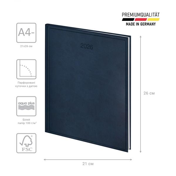 Щотижневик 2026 Бюро Torino слп/т синій