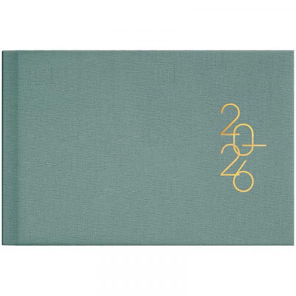 Щотижневик 2026 кишеньк Linesse морський зелений