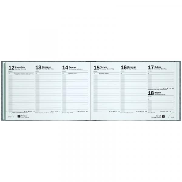 Щотижневик 2026 кишеньк Linesse нічний синій