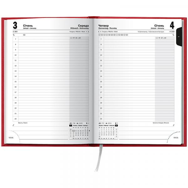 Щоденник 2026 Стандарт Torino Trend кораловий