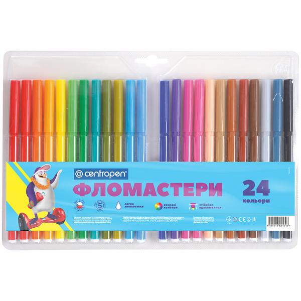 Фломастери 7790/24 ТП, набір 24 шт.