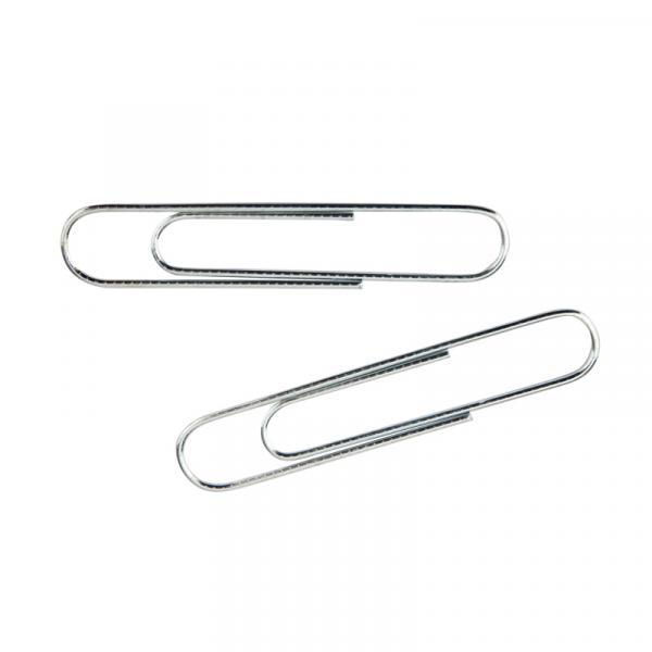 Скріпки оцинковані, 78 мм, 50 шт. (полібег)