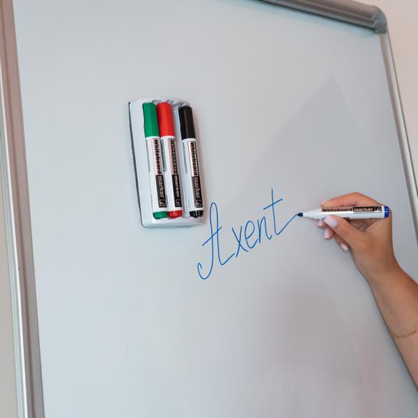 Маркер Whiteboard D2800: 4 маркери та магнітний тримач-губка