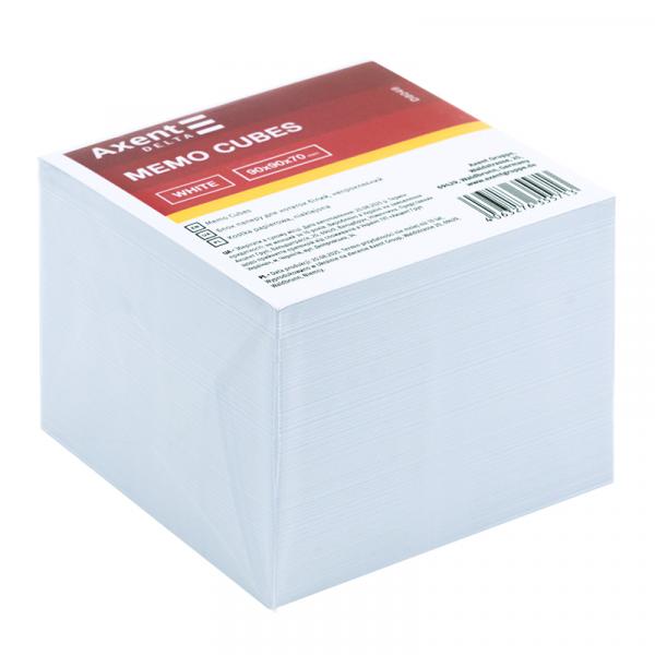 Папір для нотаток білий 90х90х70мм, непроклеєний