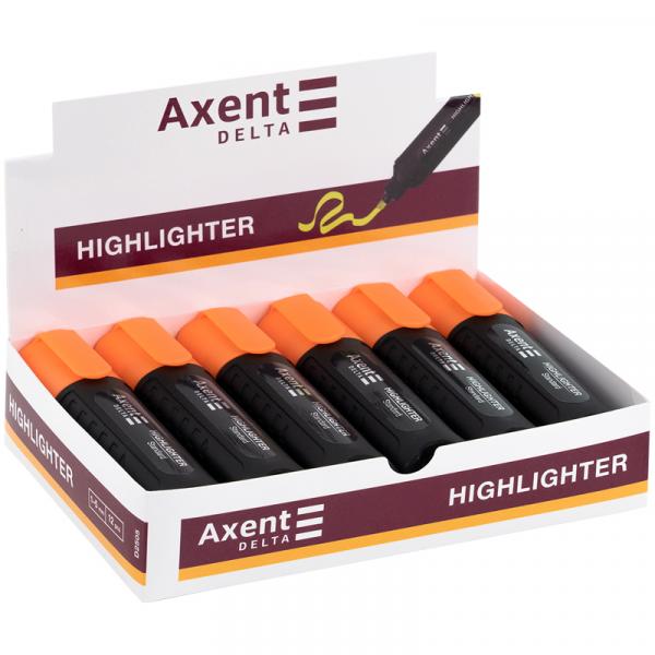 Маркер Highlighter Standard D2505, 1-5 мм клиноп. помаранч.