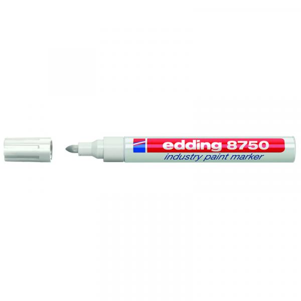Маркер Industry Paint e-8750 2-4 мм білий