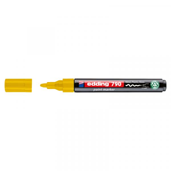 Маркер Paint e-790 2-3 мм круглий жовтий