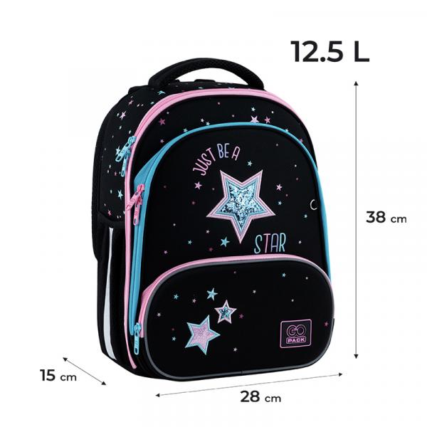 Рюкзак GoPack Education каркасний 597M-1 Be A Star