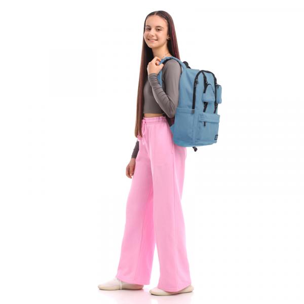 Рюкзак GoPack Education Teens 178 сіро-блакитний