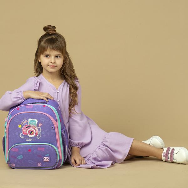 Рюкзак GoPack Education каркасний 597M-4 Say Cheese
