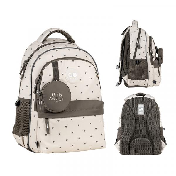 Рюкзак GoPack Education 182M Beige Polka Dots