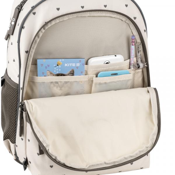 Рюкзак GoPack Education 182M Beige Polka Dots