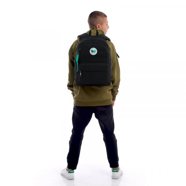Рюкзак GoPack Education Teens 141L чорний