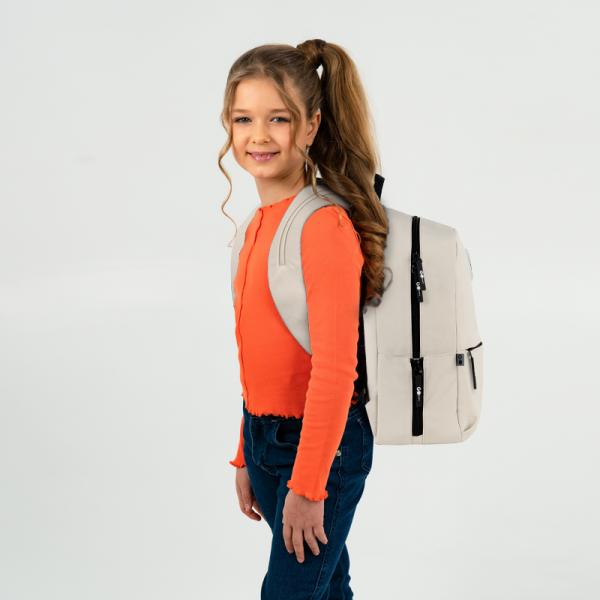 Рюкзак GoPack Education Teens 188M-1 бежевий