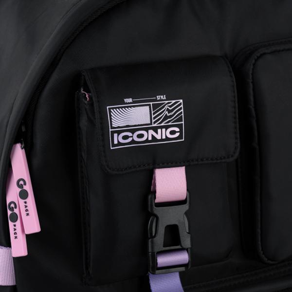 Рюкзак GoPack Education Teens 2500L чорний, градієнт