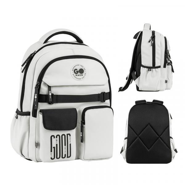 Рюкзак GoPack Education 183 світло-сірий