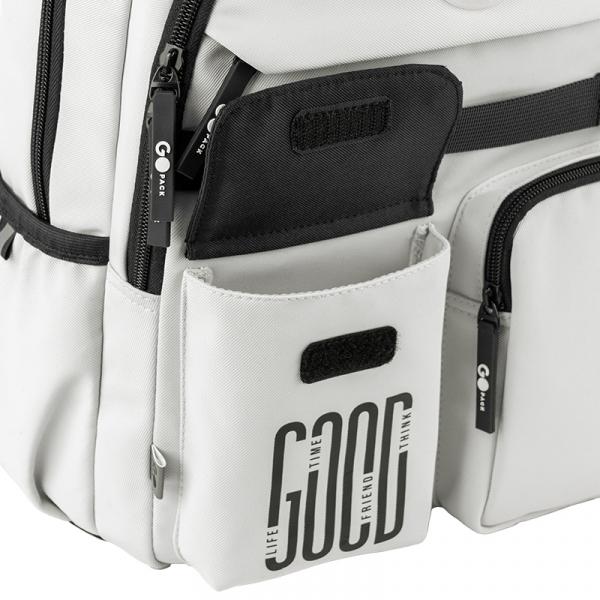 Рюкзак GoPack Education 183 світло-сірий