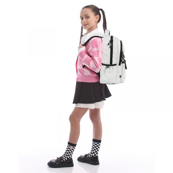 Рюкзак GoPack Education 183 світло-сірий