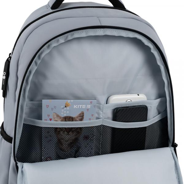 Рюкзак GoPack Education Teens 184 сірий