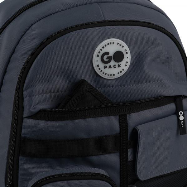 Рюкзак GoPack Education Teens 184 темно-сірий