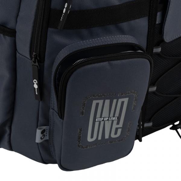 Рюкзак GoPack Education Teens 184 темно-сірий