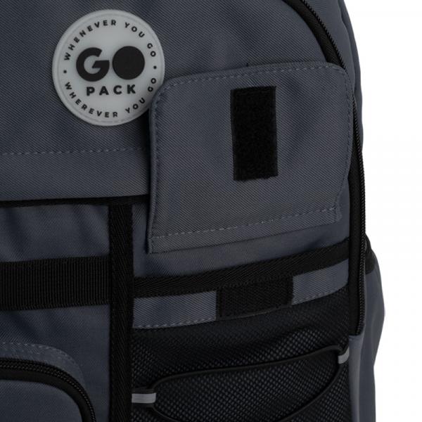 Рюкзак GoPack Education Teens 184 темно-сірий
