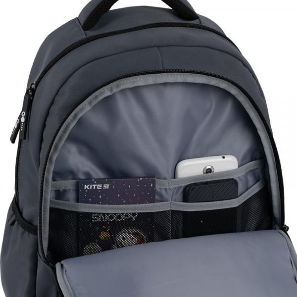 Рюкзак GoPack Education Teens 184 темно-сірий