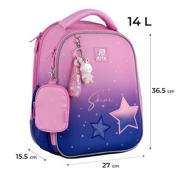 Рюкзак Kite Education каркасний 555 Sparkling