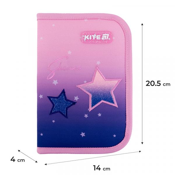 Набір рюкзак + пенал + сумка для взуття Kite 555 Sparkling