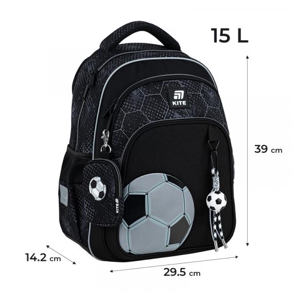Набір рюкзак + пенал + сумка для взуття Kite 763M Football