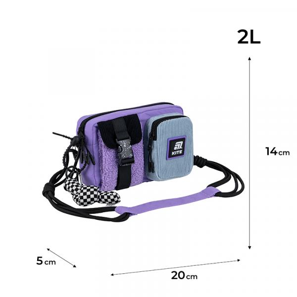 Сумка-кросбоді Kite Education teens 2522-2