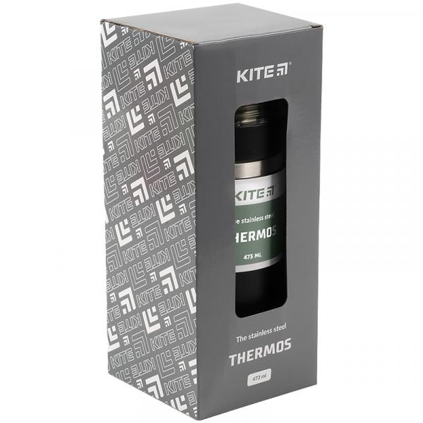 Термос Kite 473 мл., чорний
