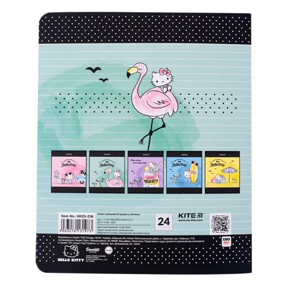 Зошит 24 арк., кл., софт тач + УФ лак, HK