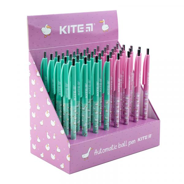 Ручка кульк. автомат. Happy Goose, синя