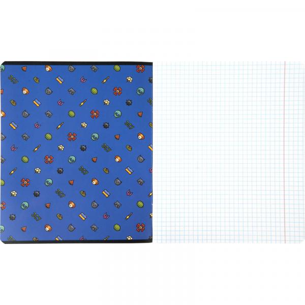 Зошит 18 арк., кл., софт тач + УФ лак, Пес герой