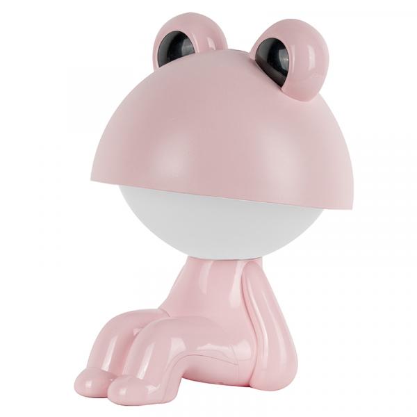 Світильник-нічник LED з акумулятором Cute Froggy, рожевий