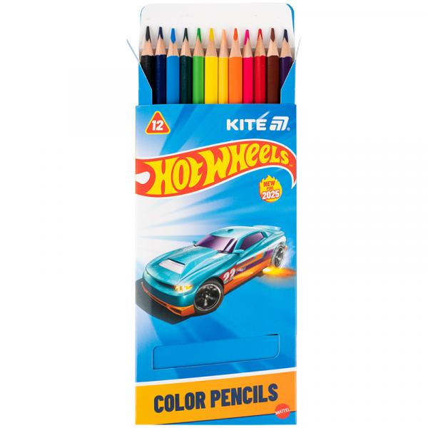 Олівці кольорові тригранні, 12 шт. HW