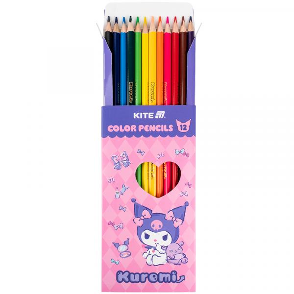 Олівці кольорові тригранні, 12 шт. HK