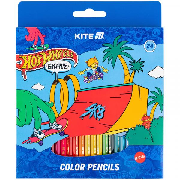 Олівці кольорові, 24 шт. HW