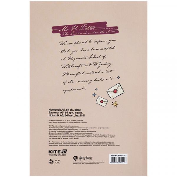 Блокнот, термобіндер А5, 64арк. HP