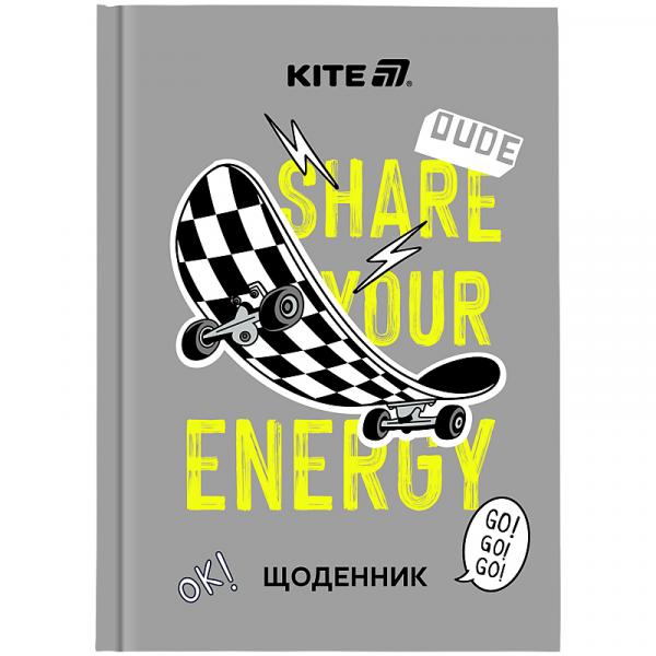 Щоденник шкільний, тверда обкл, Energy