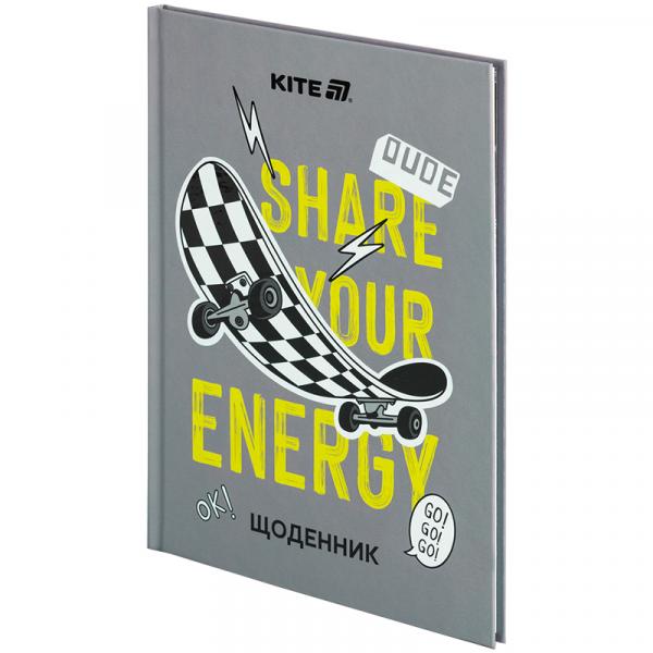 Щоденник шкільний, тверда обкл, Energy