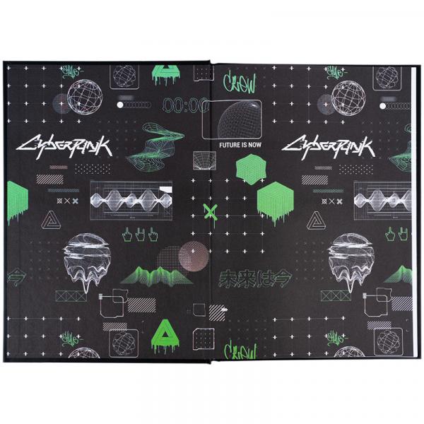 Щоденник шкільний, тверда обкл, CyberRink