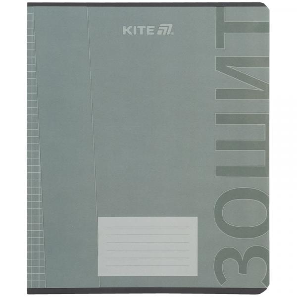 Зошит 18 арк., кл., софт тач + УФ лак, Kite One color