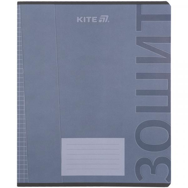 Зошит 18 арк., кл., софт тач + УФ лак, Kite One color