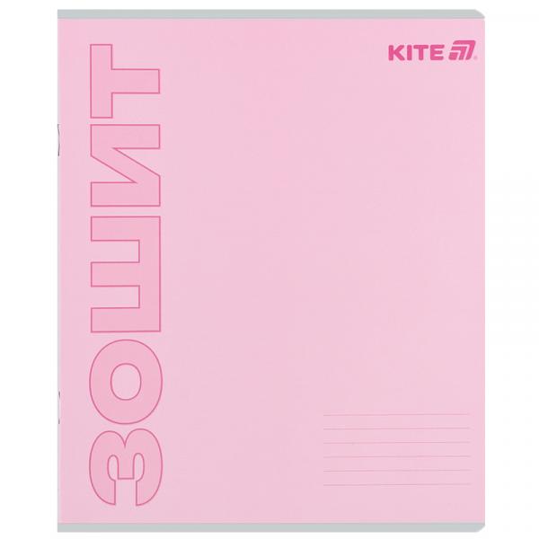 Зошит 18 арк., лін., софт-тач + УФ лак, Kite One color