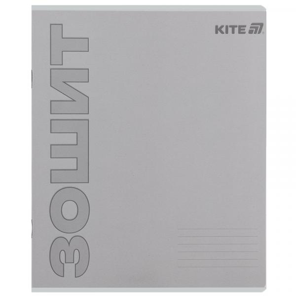Зошит 18 арк., лін., софт-тач + УФ лак, Kite One color