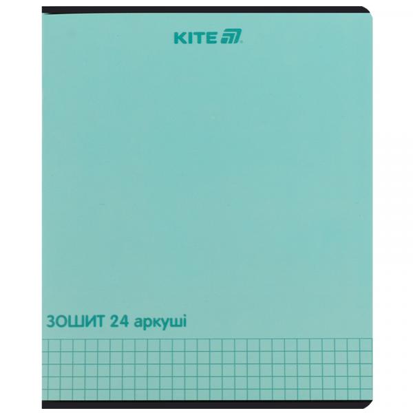 Зошит 24 арк., кл., софт тач + УФ лак, Kite One color 