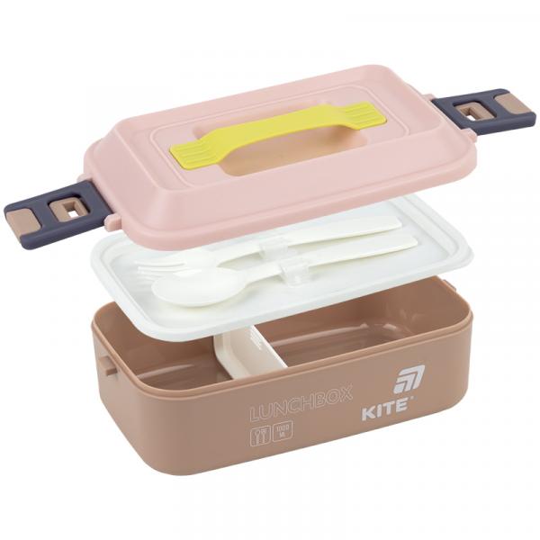 Ланчбокс 1000 мл, бежевий