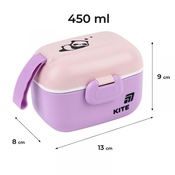 Ланчбокс 450 мл, фіолетовий